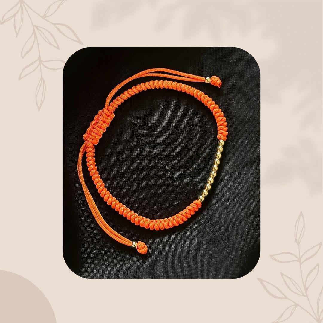 Bracelet Orange Fluo