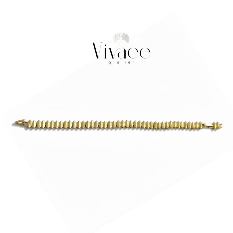 Gourmette Vivace Brise Doré