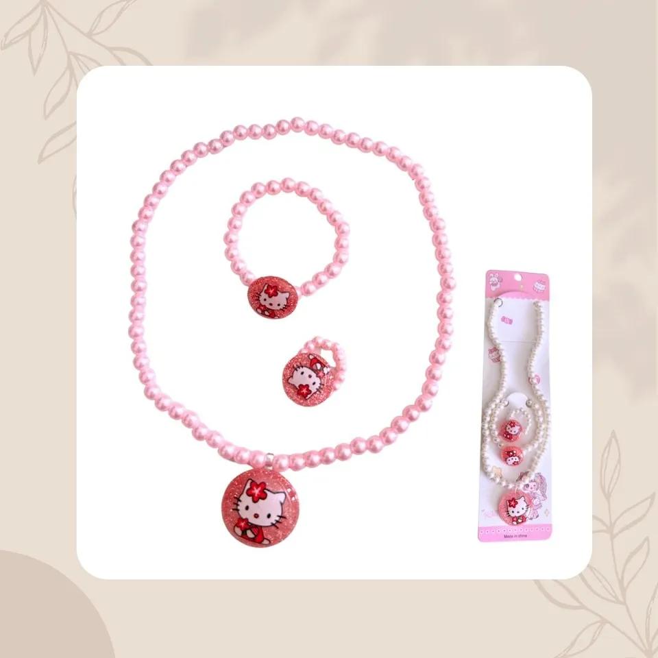 Ensemble Trio Hello Kitty Rose clair