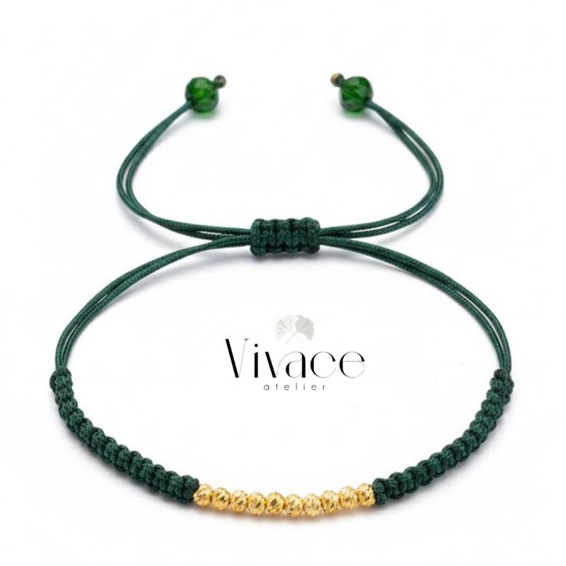 Gourmette Vivace Lys Vert Emraude