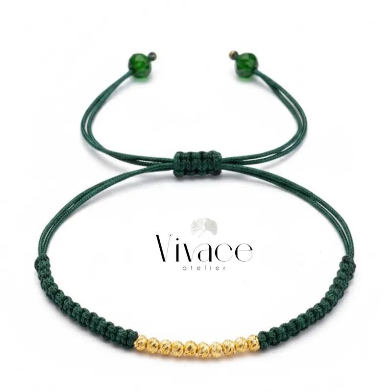 Gourmette Vivace Lys Vert Emraude