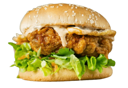 Chicken Grilled Burger "Dibi Ndakarou"