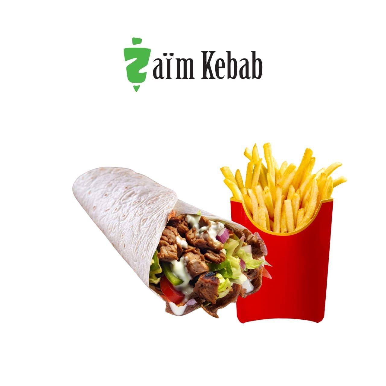 Wrap Kebab Poulet (chawarma)