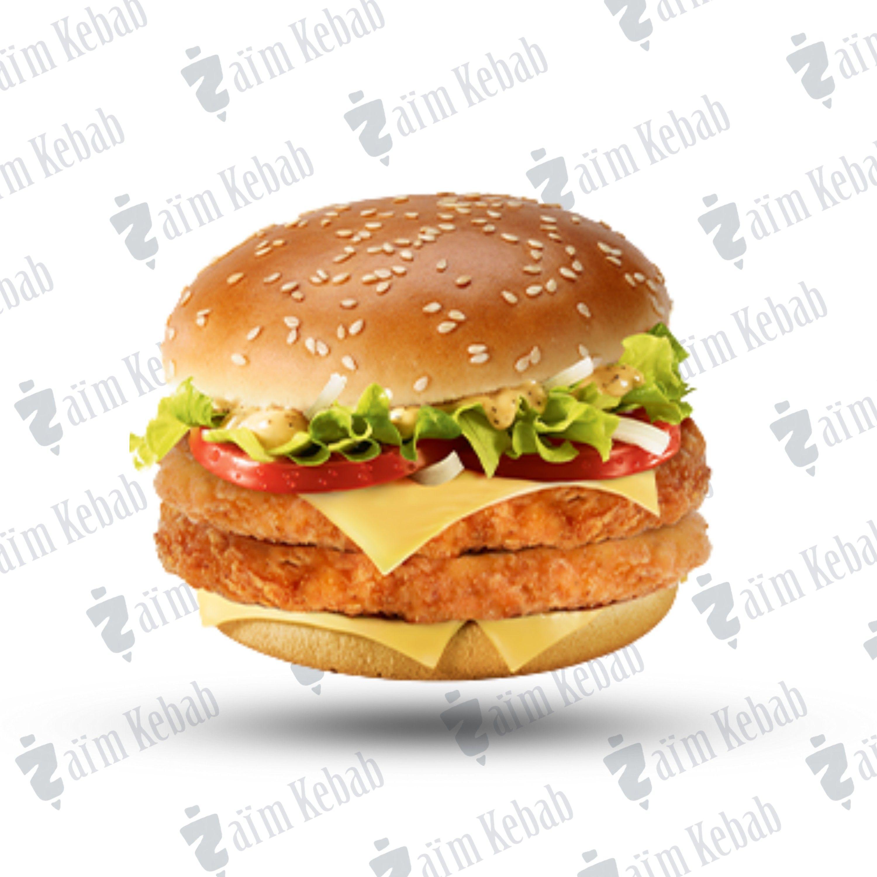 Double chicken Burger