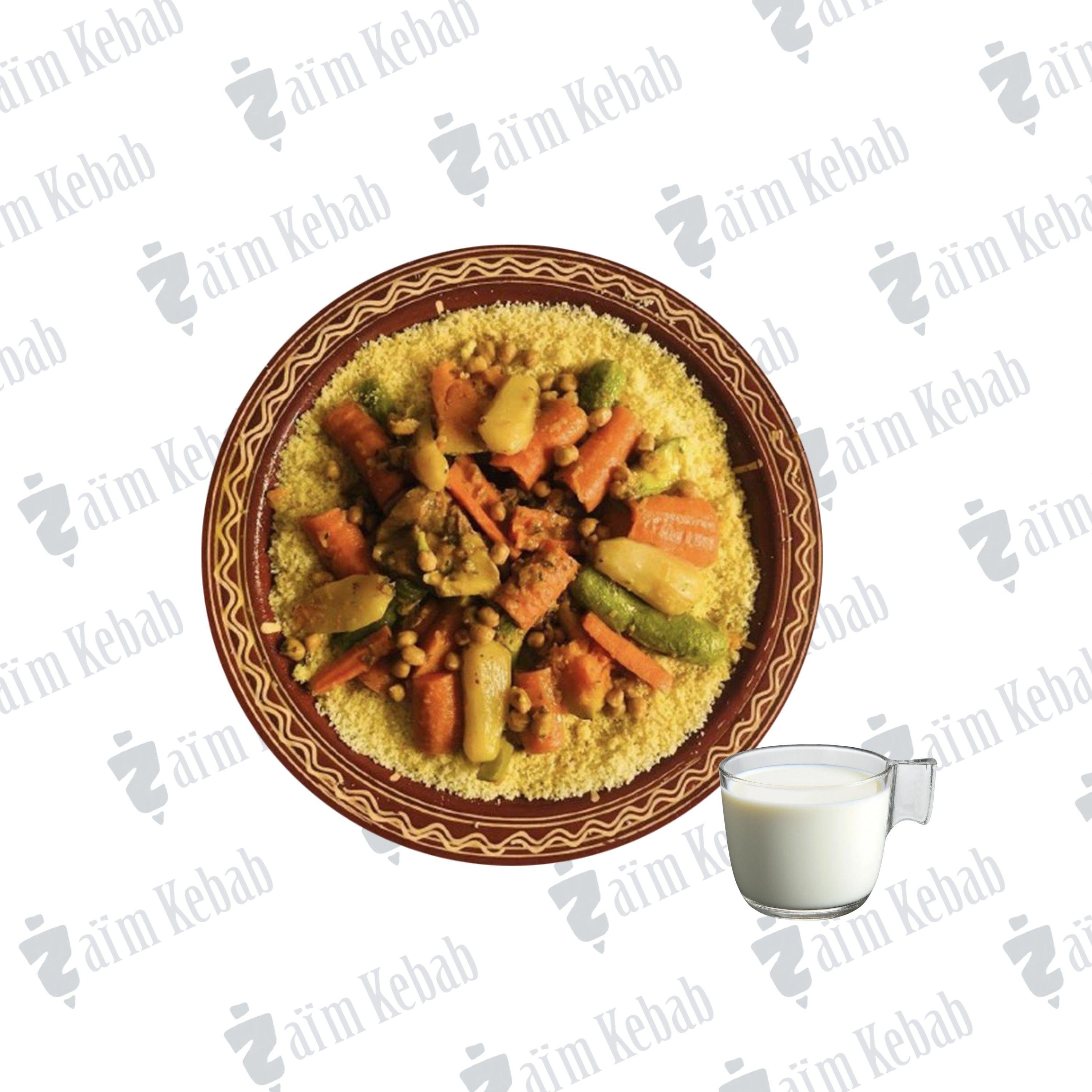 Couscous Poulet + Lben