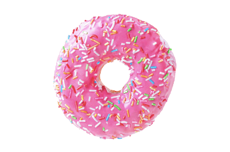 Donut Single -Fraise