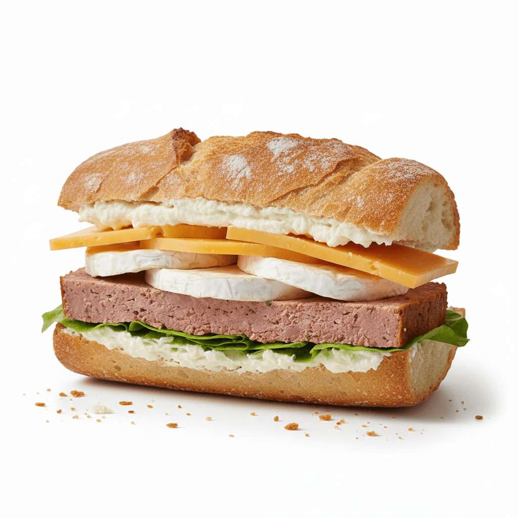 Sandwich 3 fromage Paté