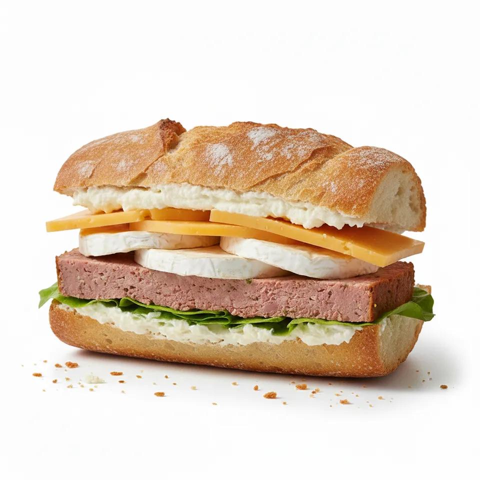 Sandwich 3 fromage Paté