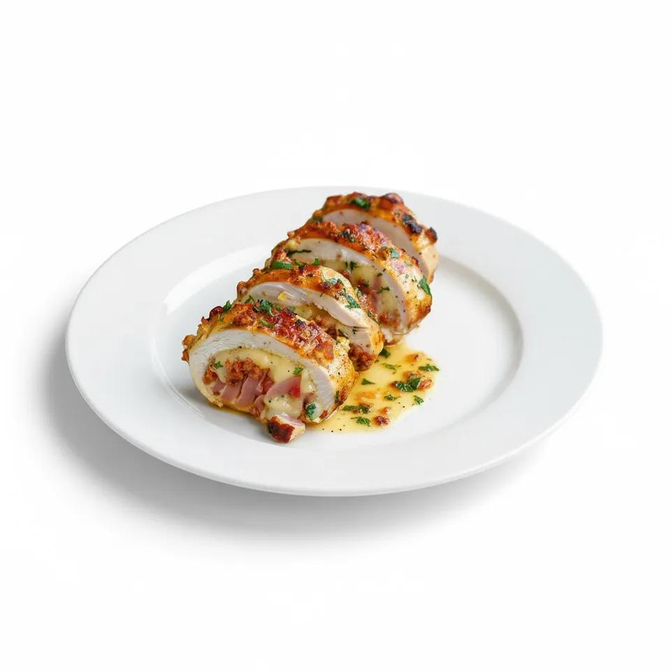 Plat Poulet Farci