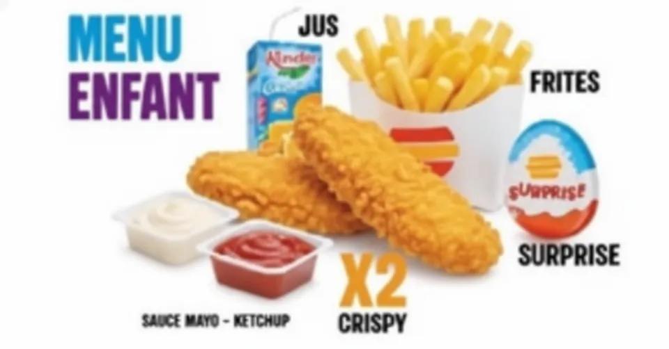 Menu Enfant