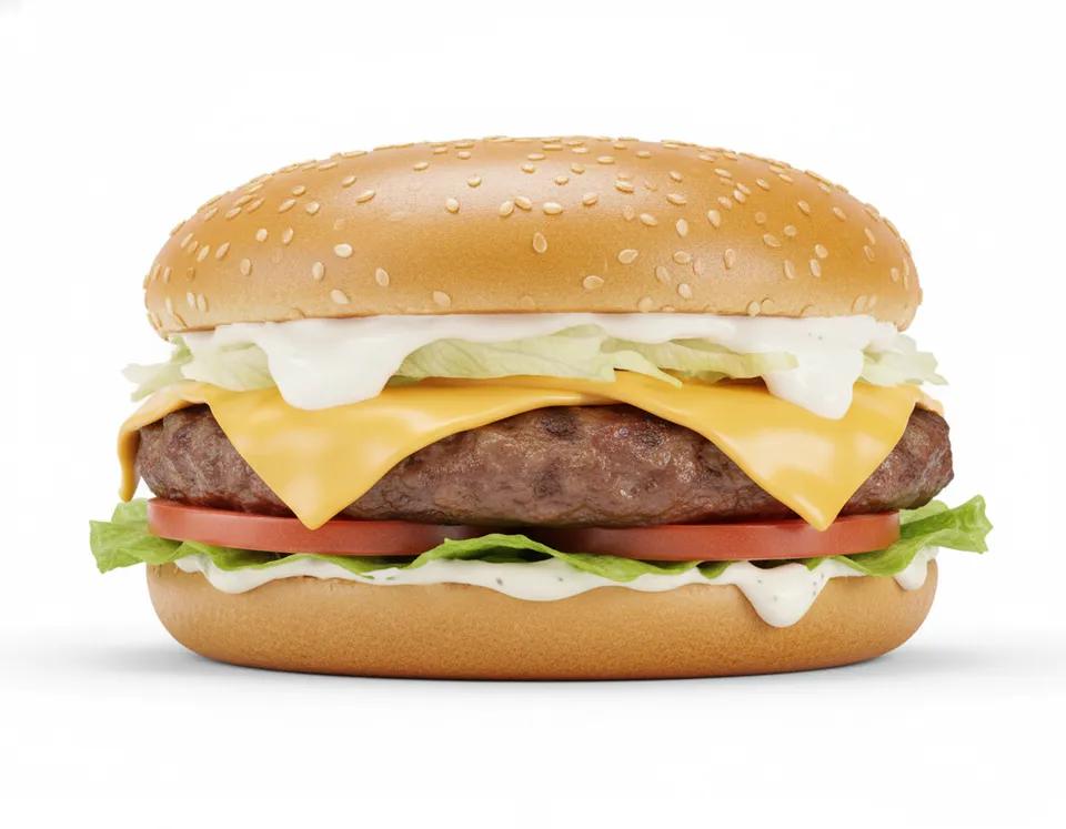 3 Cheeses Burger