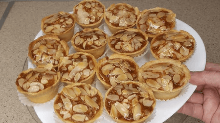 Les amandines au cacahuètes