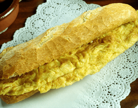 Sandwich Omelette - Fromage