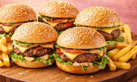 4 Mini Burgers + Frites