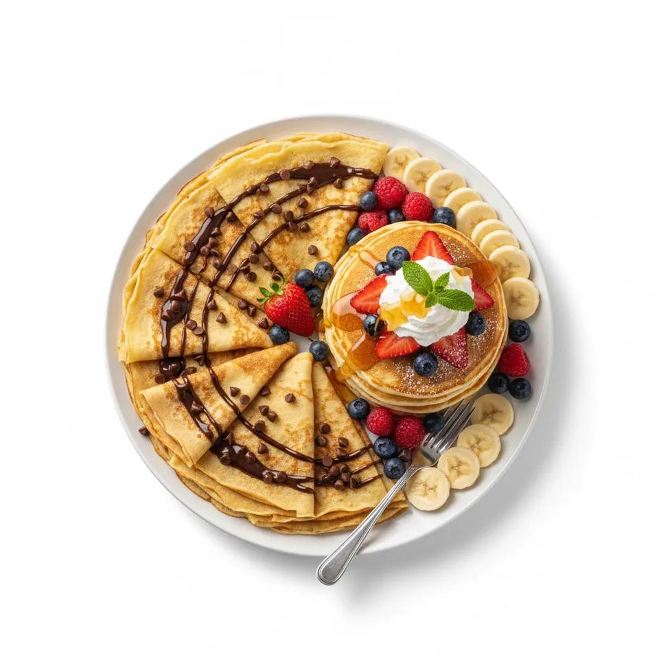 Crêpe Avec Topping