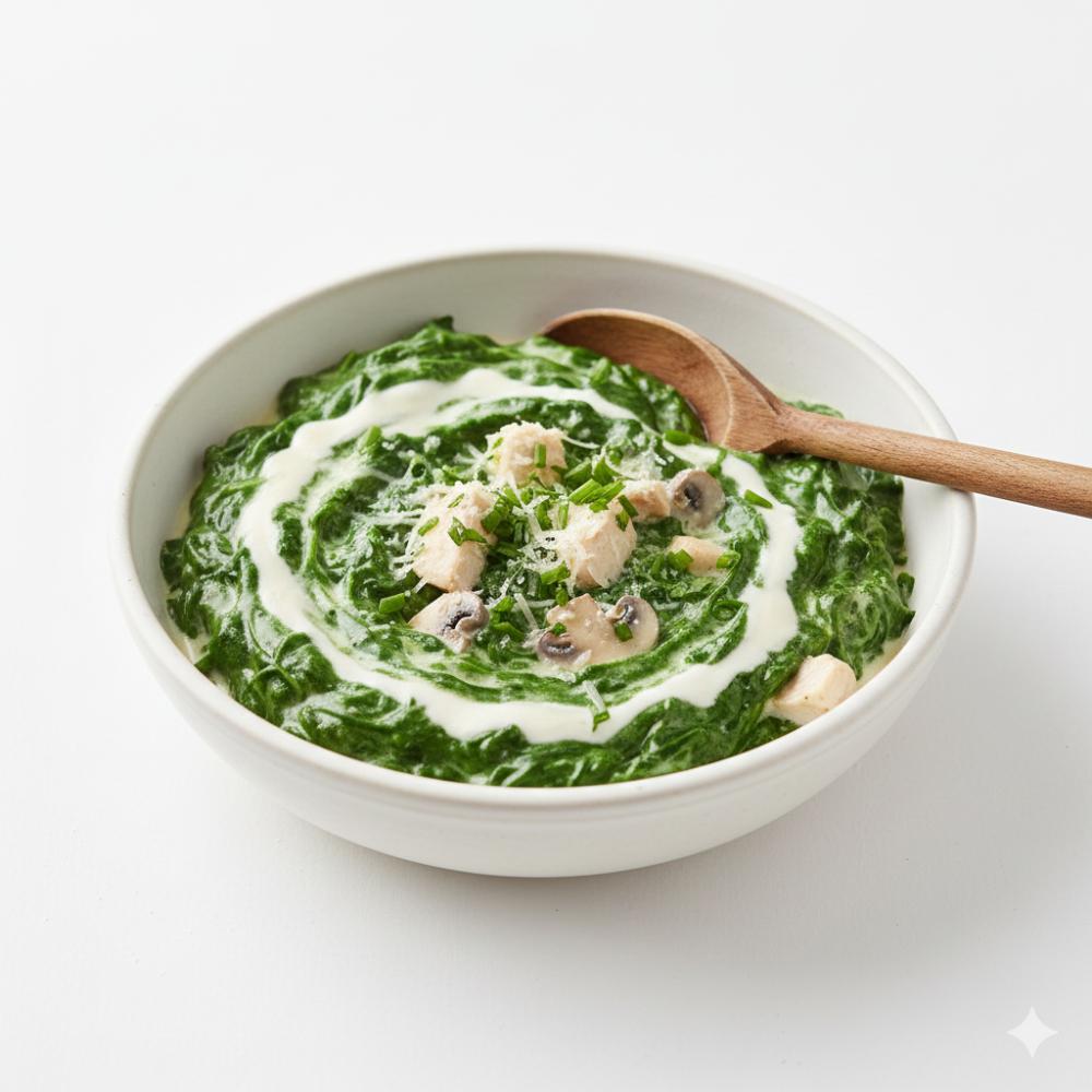 Épinards en Sauce
