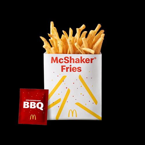 Moyenne McShaker™ Fries – Assaisonnement BBQ