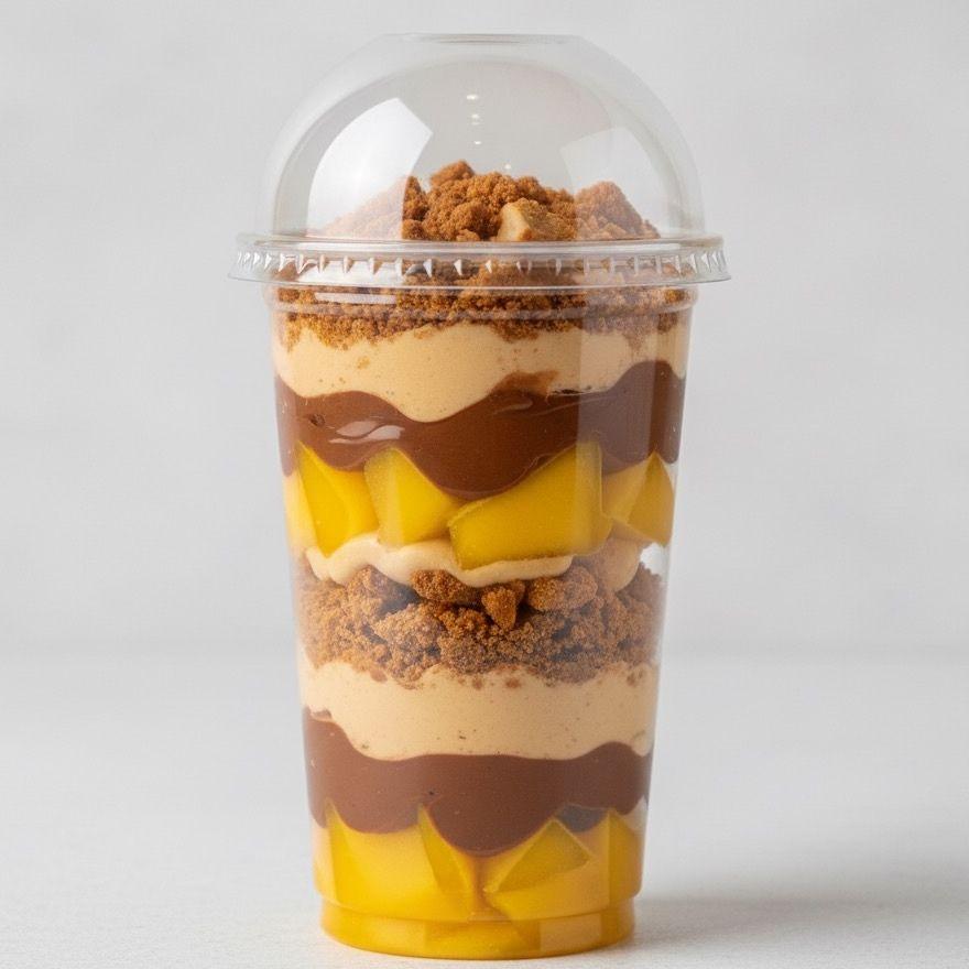 Verrine Mangue Lotus Nutella