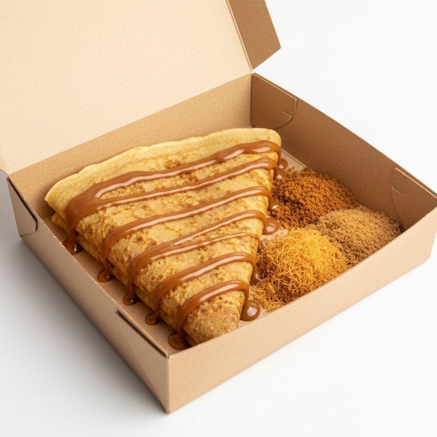 Crêpe Kunafa Speculoos Lotus