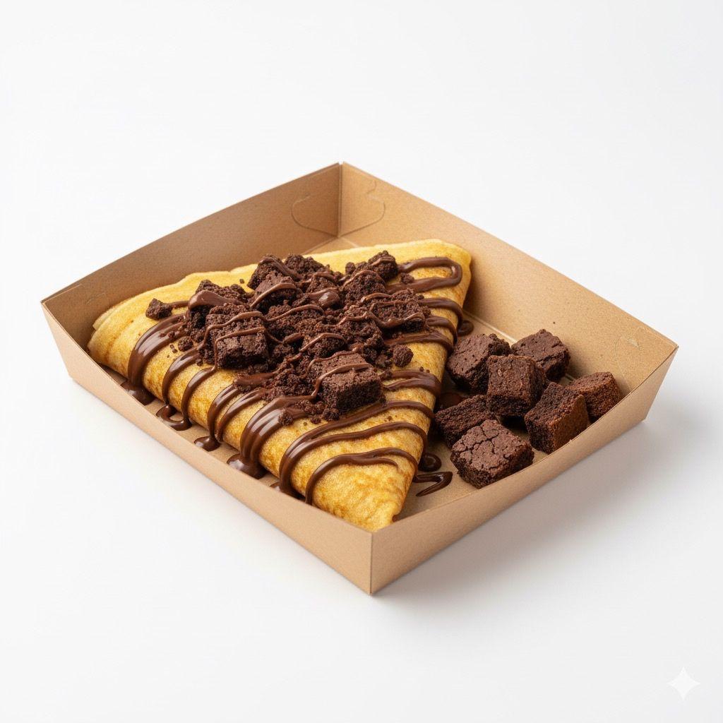 Crêpe Brownie Nutella