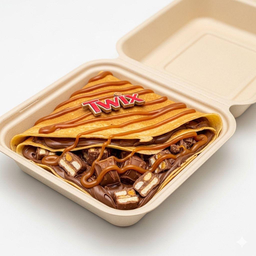 Crêpe Nutella Twix