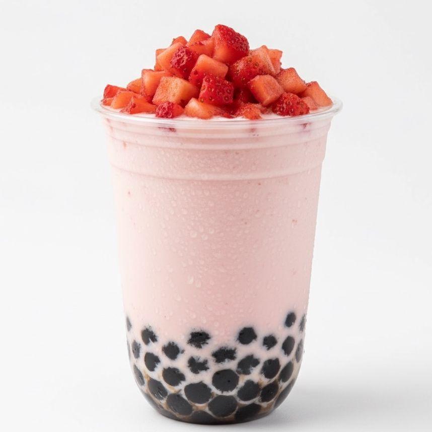 Strawberry Bubble Shake
