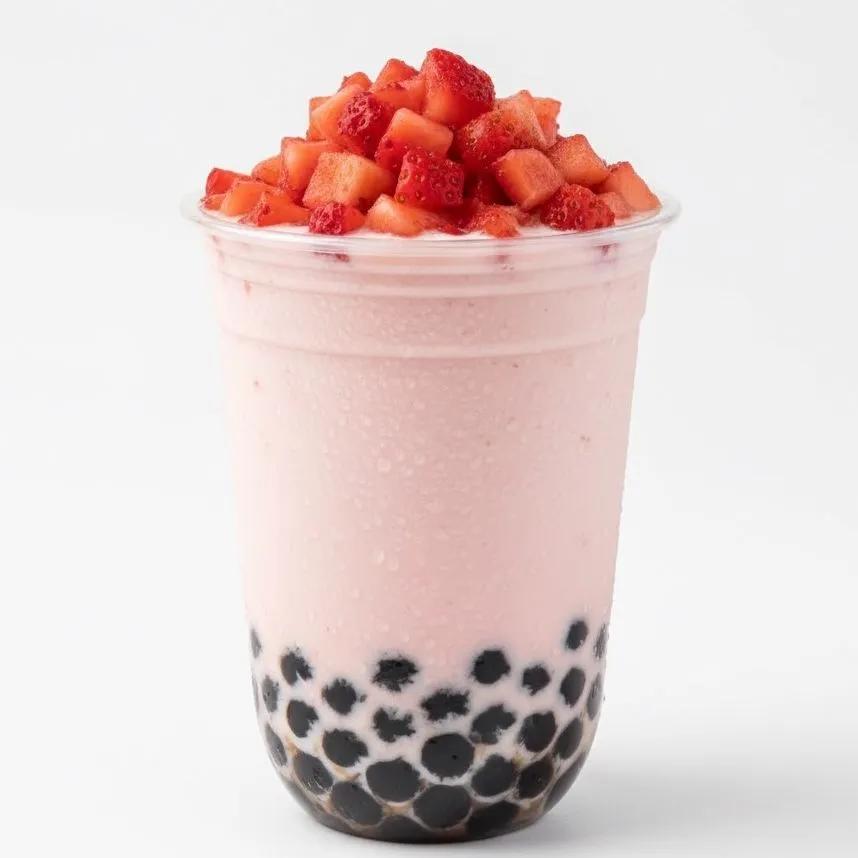 Strawberry Bubble Shake