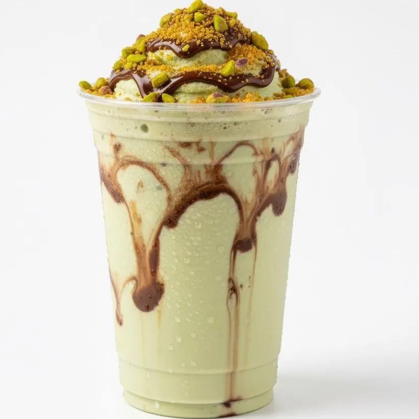 Milkshake DUBAI (Kunafa Pistache Nutella)