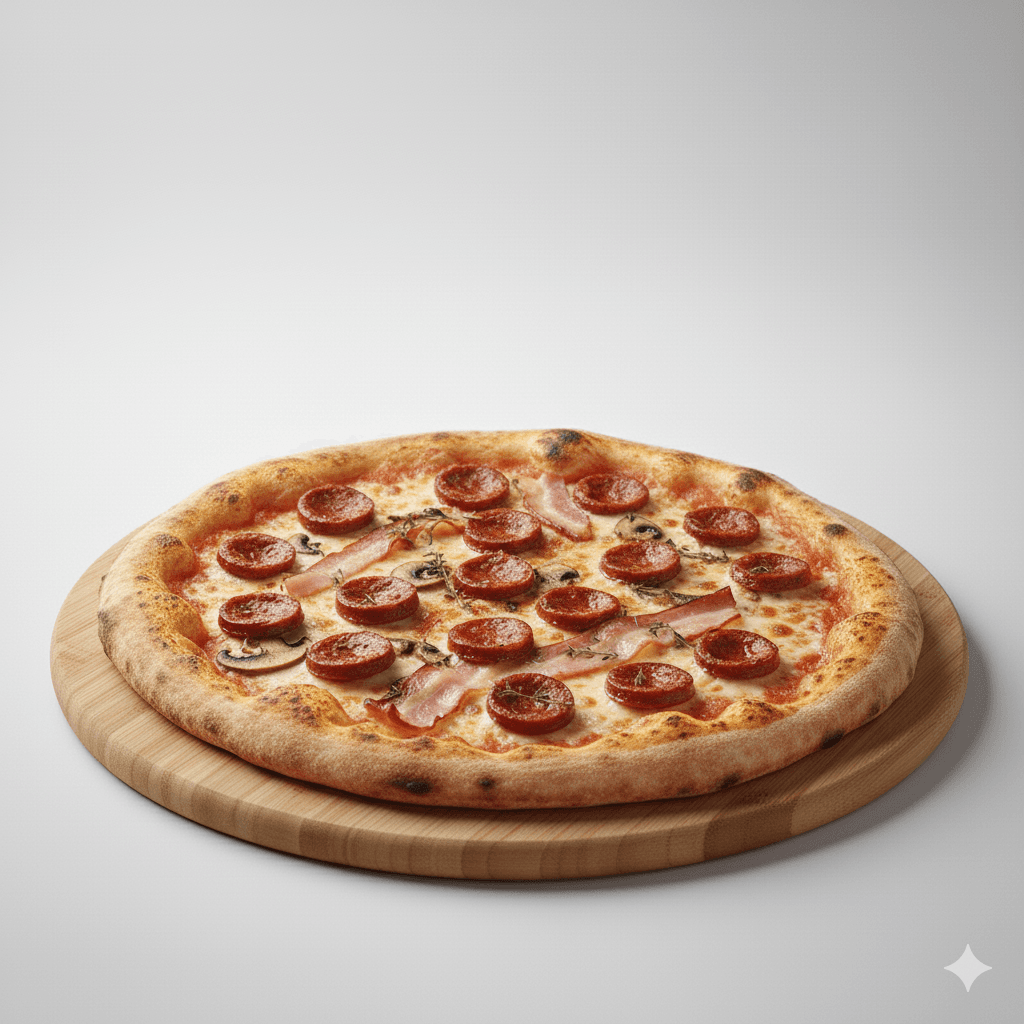 Pizza Boisée Merguez