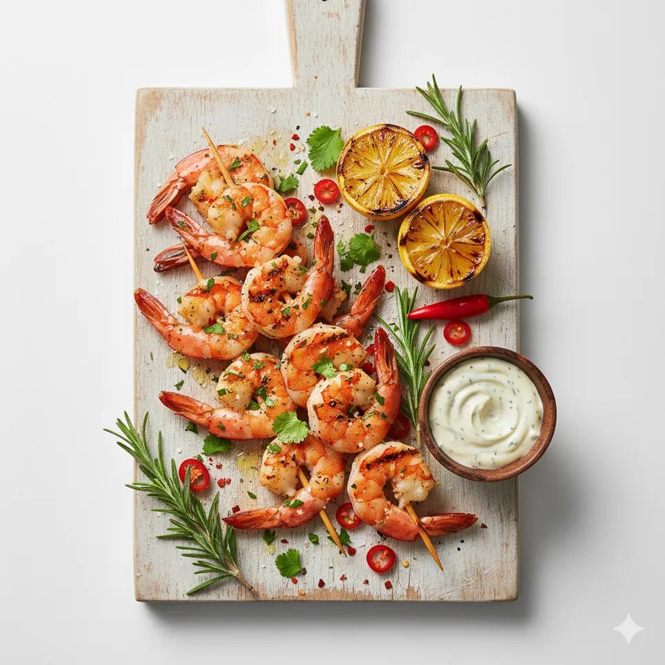Crevettes au Four