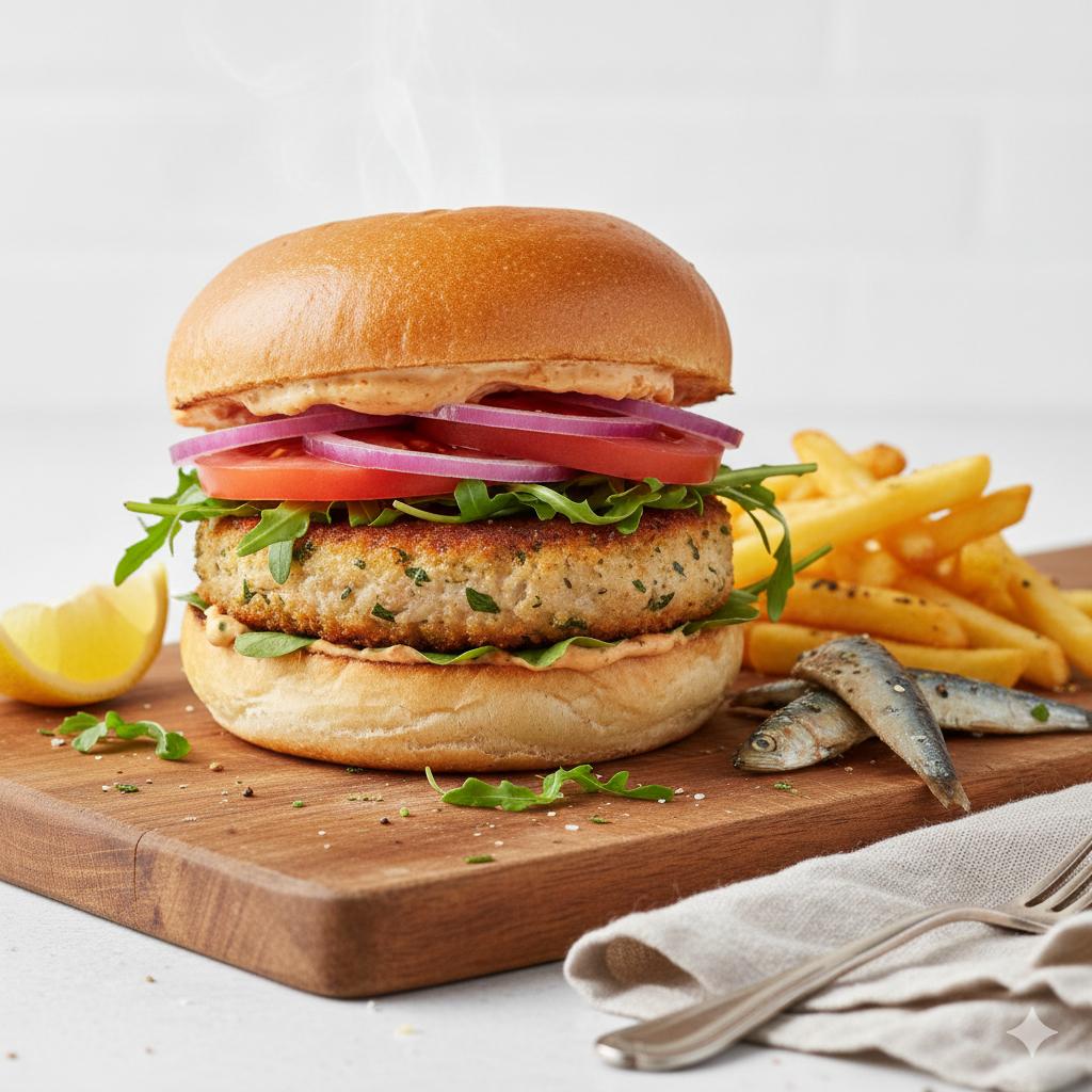 Sardine Burger
