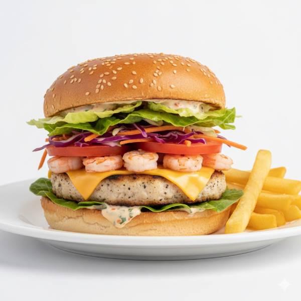 Burger Mix De Poisson