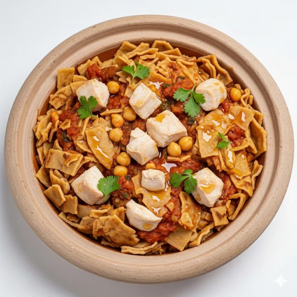 Chakhchoukha au Poulet