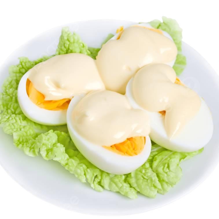 Œuf Dur À La Mayonnaise