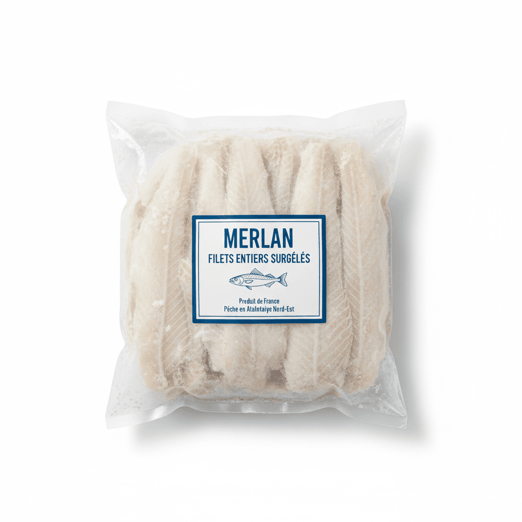 Merlan surgelé 1kg