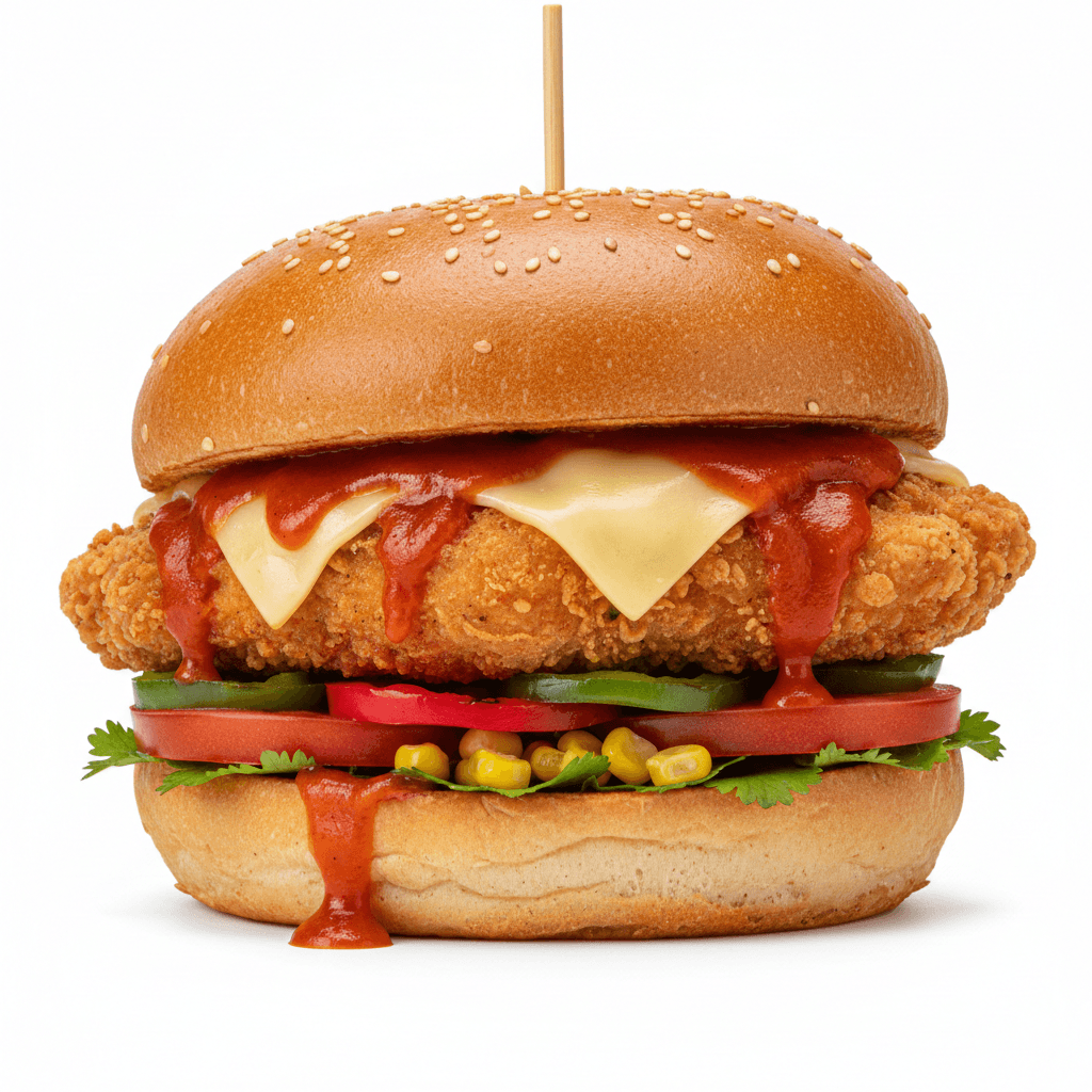 Chicken Smash Burger