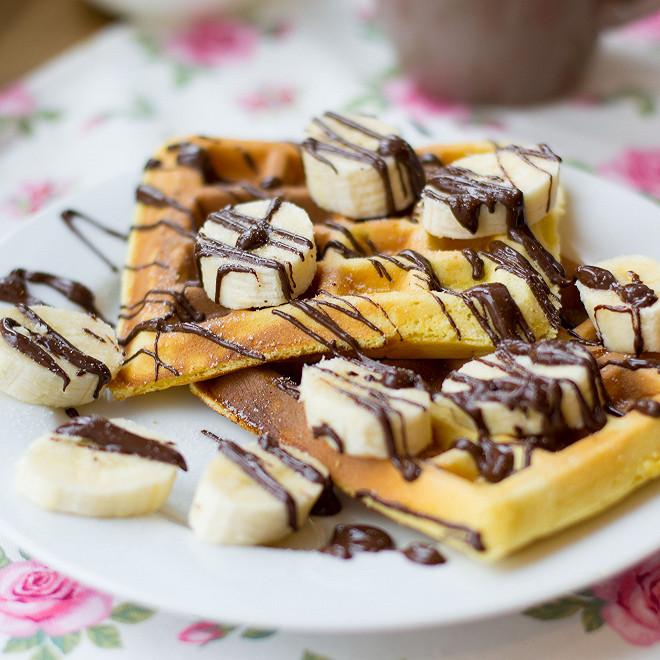Gaufre à la Banane