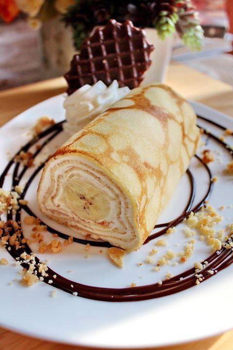 Crêpe Roulée à la Banane