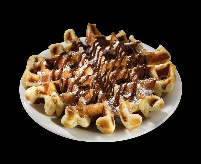 Gaufre aux Trois Chocolats