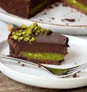 Brownie Cheesecake Pistache