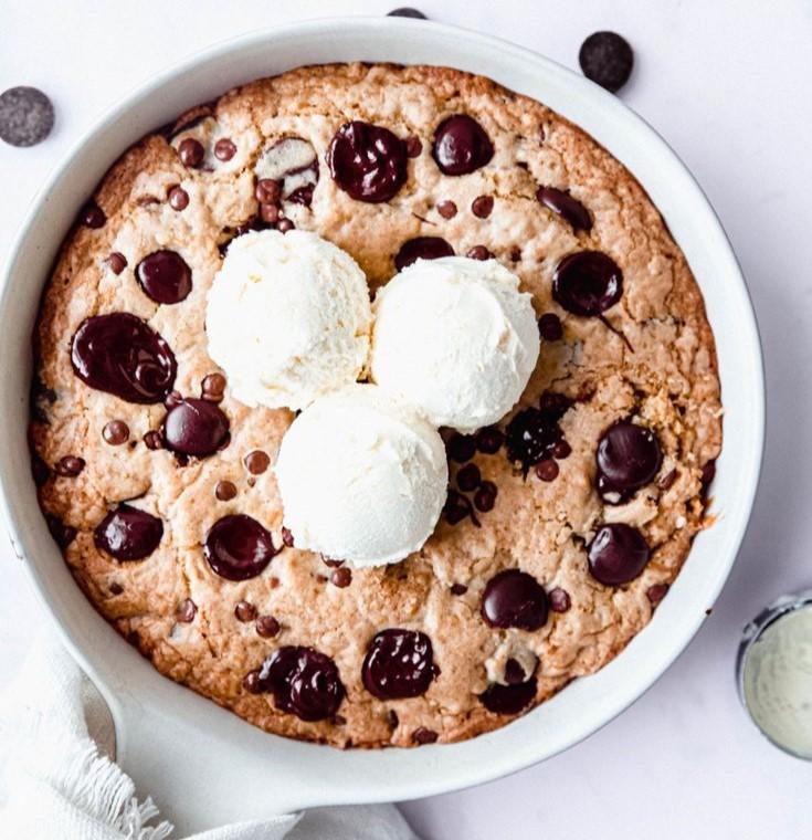 Cookie en poêle aux Oreo