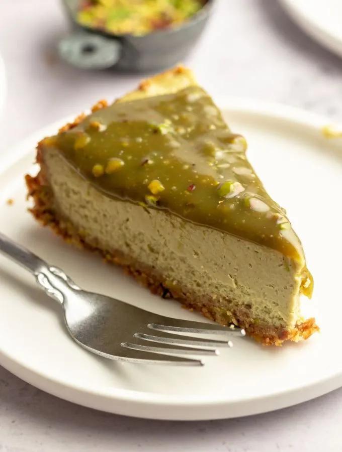 Cheesecake à la Pistache