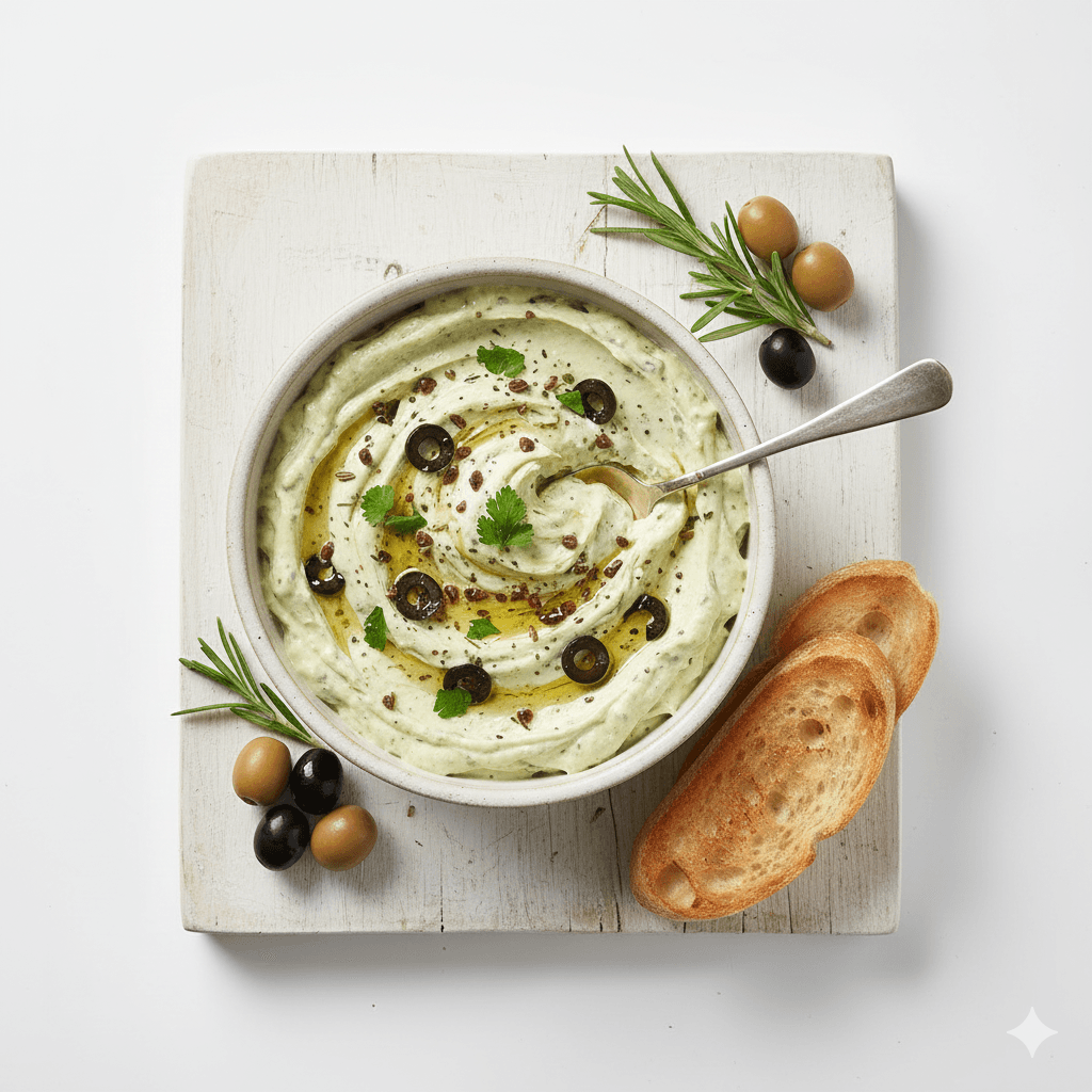 Crème aux olives