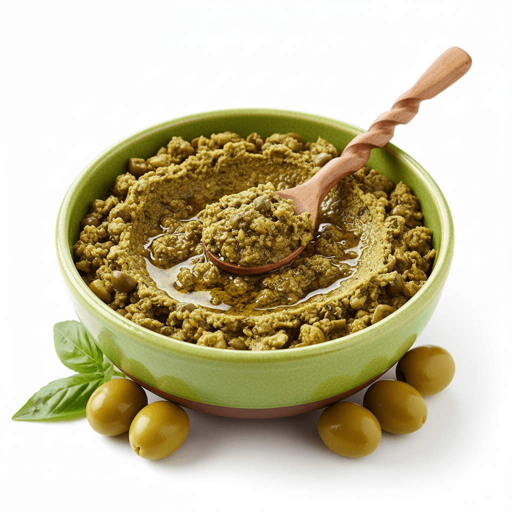 Tapenade d'olives vertes