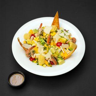 Salade Exotique Poulet et Gambas