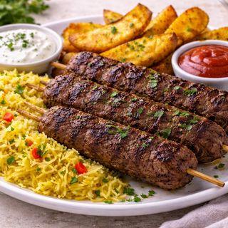 Brochettes Viande Hachée