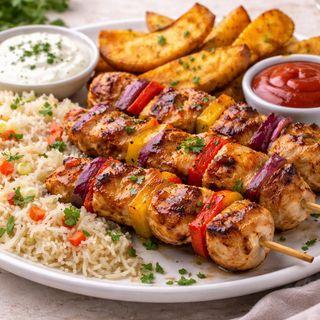 Brochettes de poulet