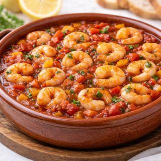 Cassolette Crevettes