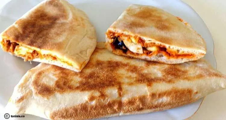 Chappati Jambon Fromage