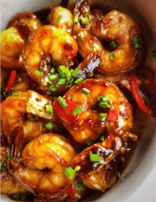 Teriyaki Prawns